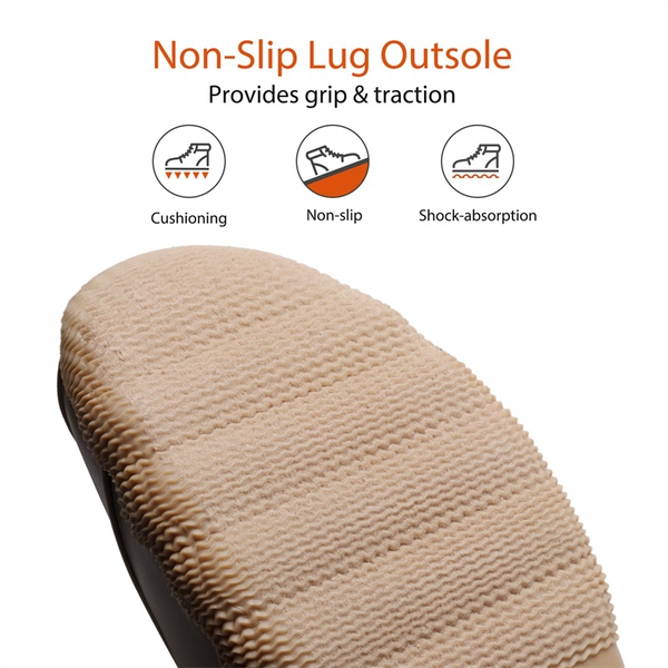 Waterproof Sherpa Snow Boots - TAN - 3